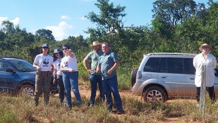 Foto Visita técnica finaliza projeto de plantio de mudas em 10 hectares na Bacia do Guariroba